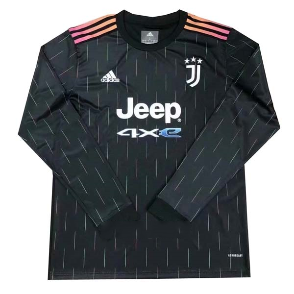 Tailandia Camiseta Juventus Segunda equipo ML 2021-22 Negro